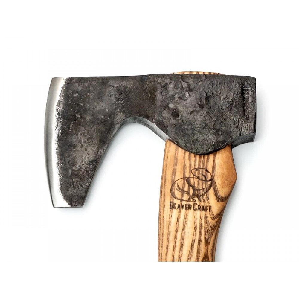 BeaverCraft AX6 Compact Long Bearded Bushcraft Hatchet