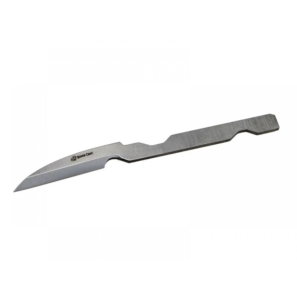 BeaverCraft Blank Knife Blade - 4.13" Chip Carving C8