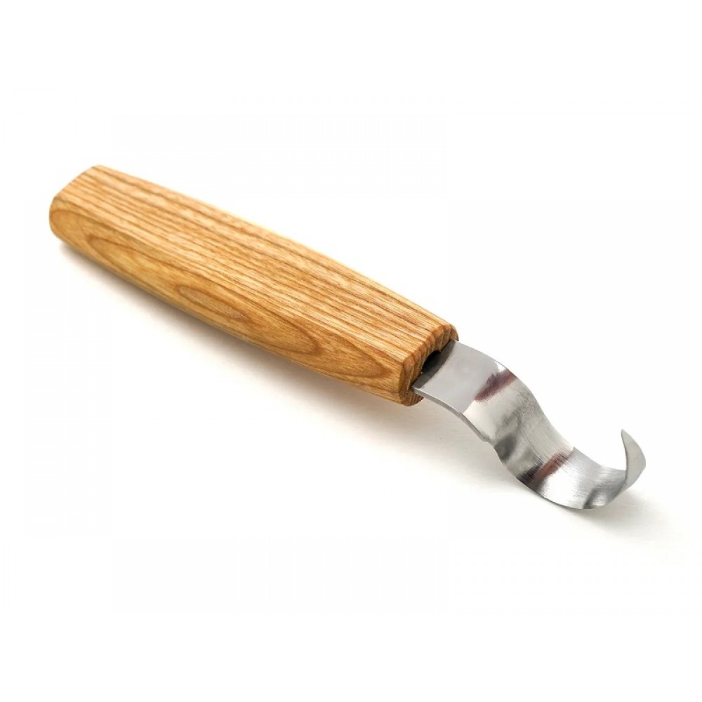 BeaverCraft SK1L Left Handed Hook Carving Knife with Oak Handle