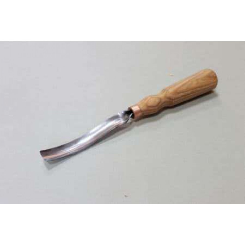 BeaverCraft G7L/22 Long Bent Gouge 22mm Wood Carving Tool