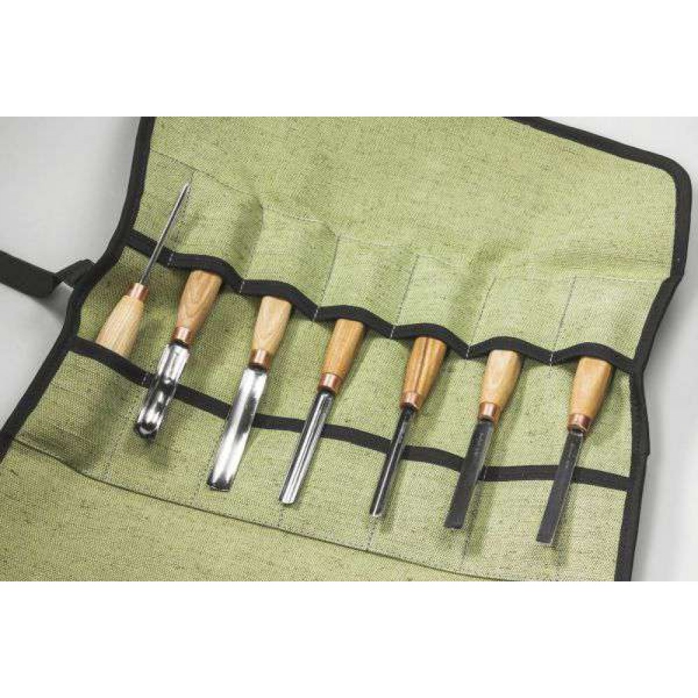 BeaverCraft SC03 Wood Carving Set of 7 Chisels