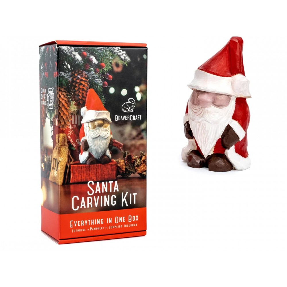 Beavercraft DIY06 Santa Carving Kit